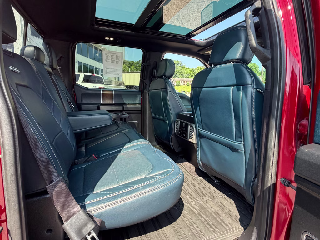 2018 Ruby Red Metallic Tinted Clearcoat Ford F-150 Limited 4X4 Truck