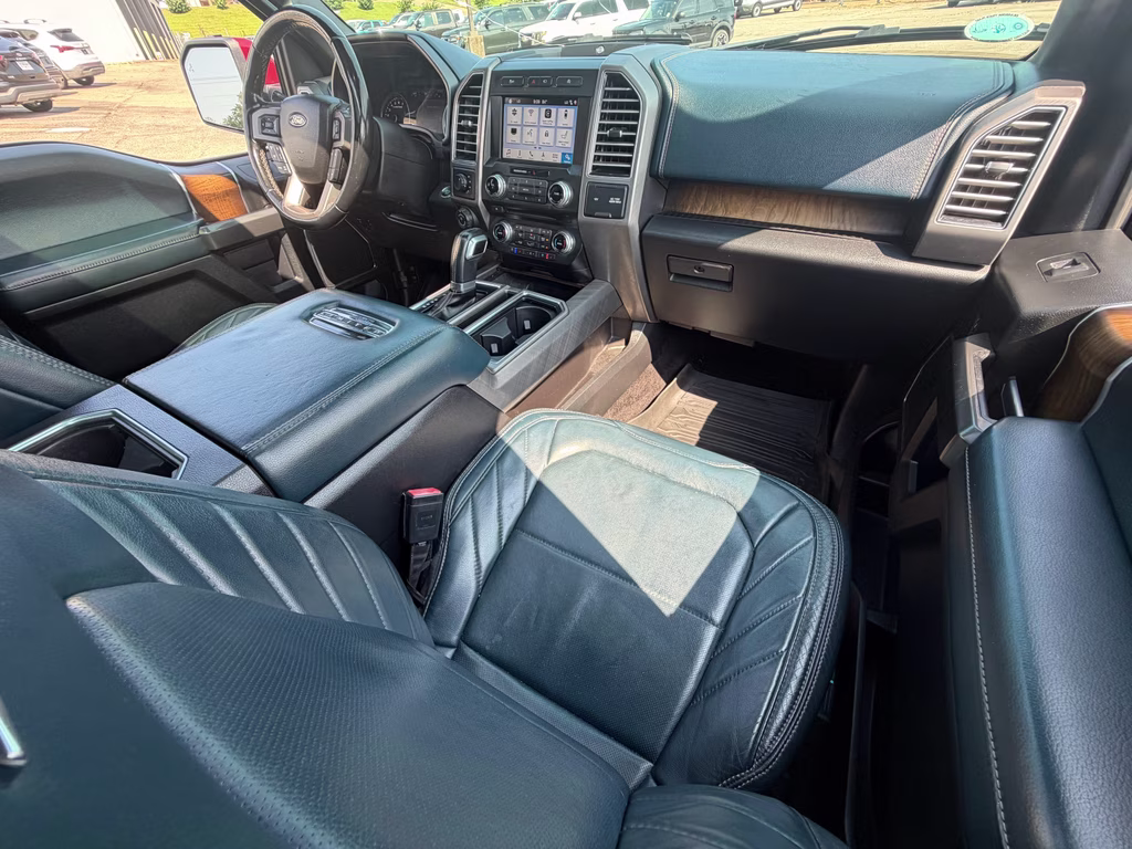 2018 Ruby Red Metallic Tinted Clearcoat Ford F-150 Limited 4X4 Truck