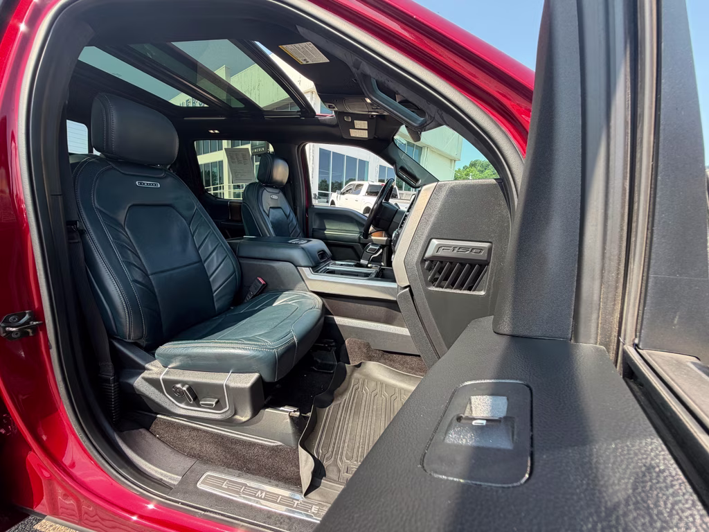 2018 Ruby Red Metallic Tinted Clearcoat Ford F-150 Limited 4X4 Truck