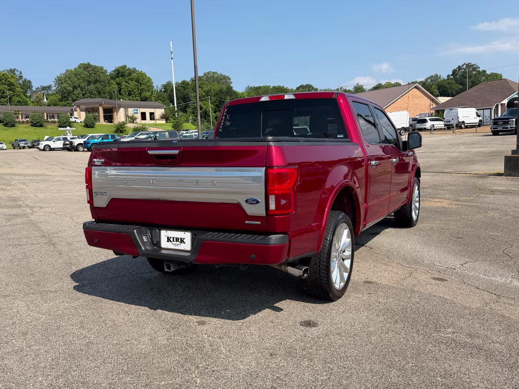 2018 Ruby Red Metallic Tinted Clearcoat Ford F-150 Limited 4X4 Truck