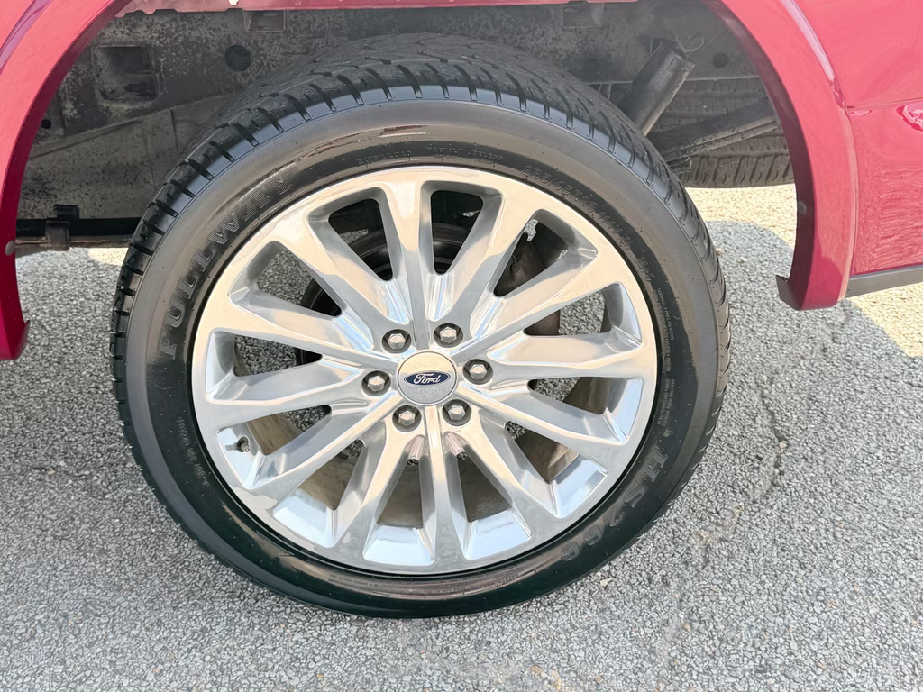 2018 Ruby Red Metallic Tinted Clearcoat Ford F-150 Limited 4X4 Truck