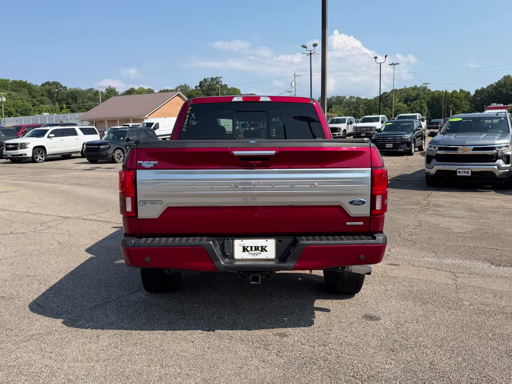 2018 Ruby Red Metallic Tinted Clearcoat Ford F-150 Limited 4X4 Truck