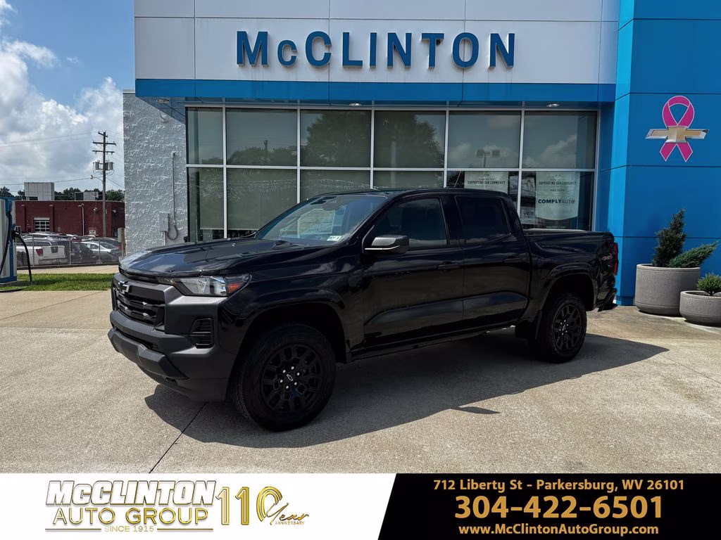 2026 Black Chevrolet Colorado Work Truck 4X4 Truck