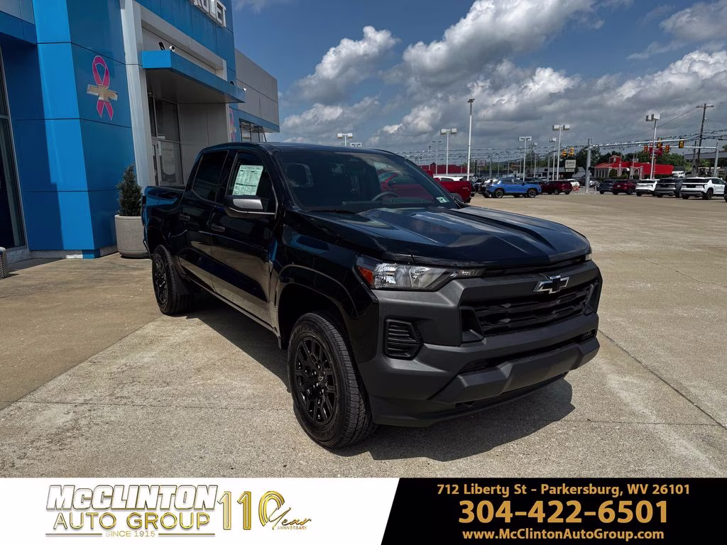 2026 Black Chevrolet Colorado Work Truck 4X4 Truck