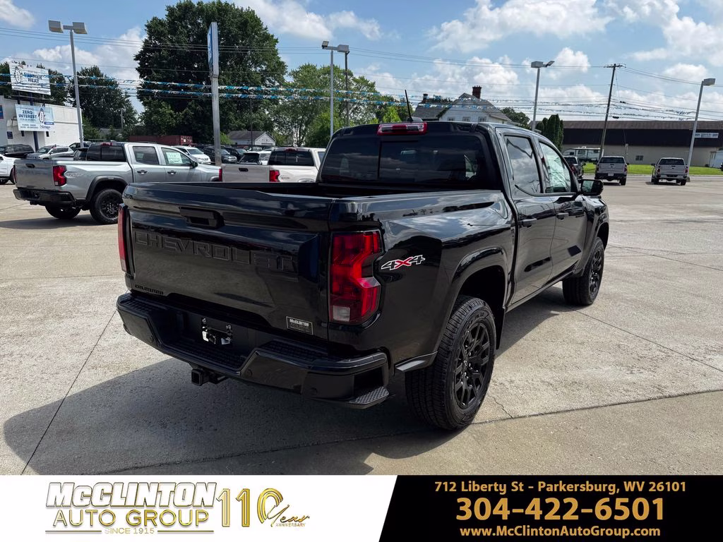2026 Black Chevrolet Colorado Work Truck 4X4 Truck