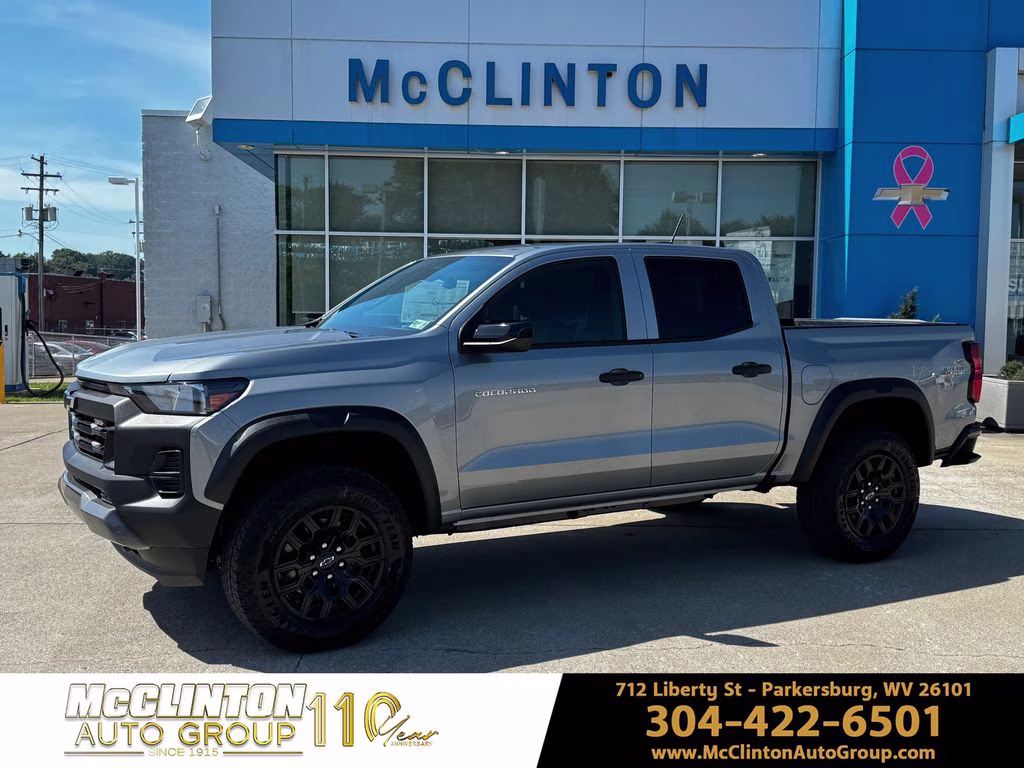 2026 Sterling Gray Metallic Chevrolet Colorado Trail Boss 4X4 Truck