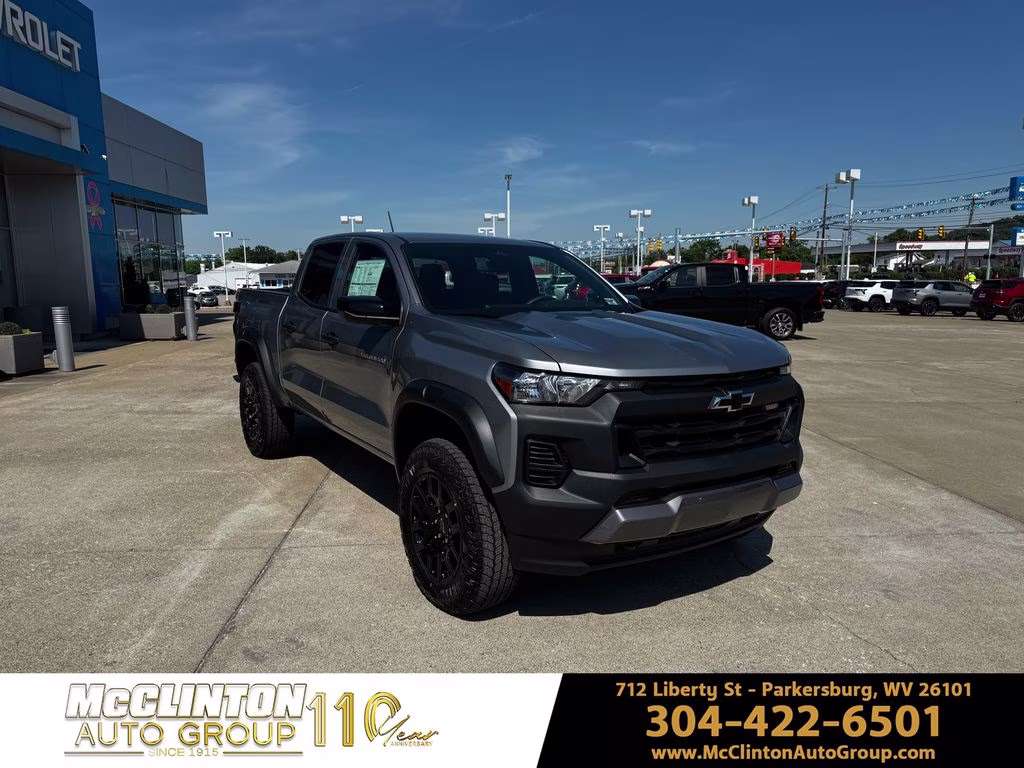 2026 Sterling Gray Metallic Chevrolet Colorado Trail Boss 4X4 Truck