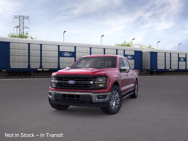 2026 Ruby Red Metallic Tinted Clearcoat Ford F-150 XLT 4X4 Truck