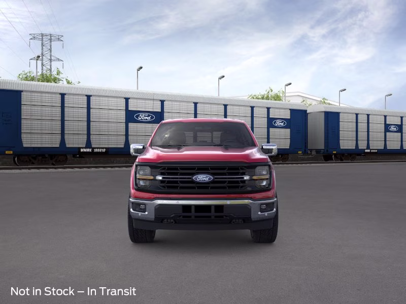 2026 Ruby Red Metallic Tinted Clearcoat Ford F-150 XLT 4X4 Truck