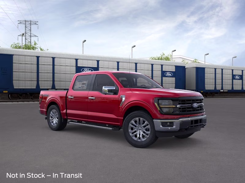 2026 Ruby Red Metallic Tinted Clearcoat Ford F-150 XLT 4X4 Truck