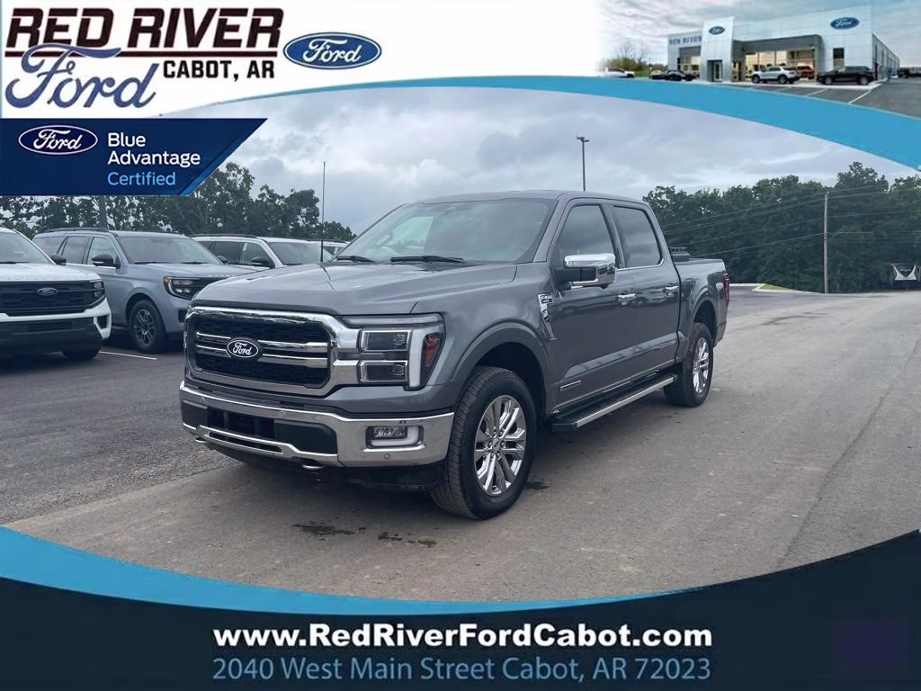 2024 Carbonized Gray Metallic Ford F-150 LARIAT 4X4 Truck