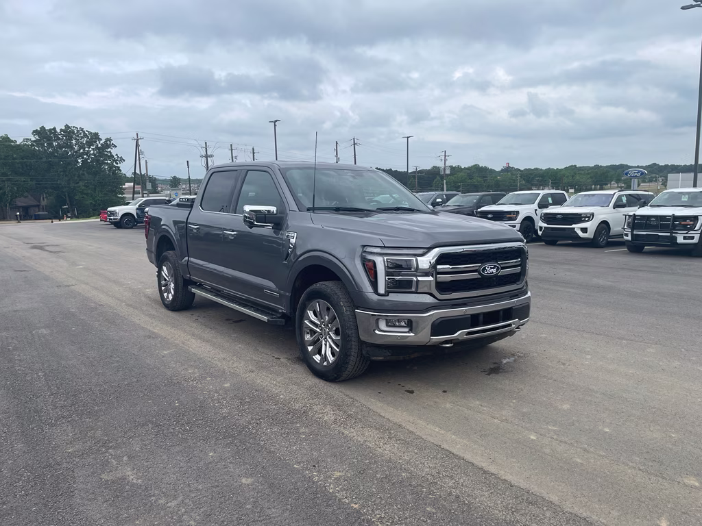 2024 Carbonized Gray Metallic Ford F-150 LARIAT 4X4 Truck