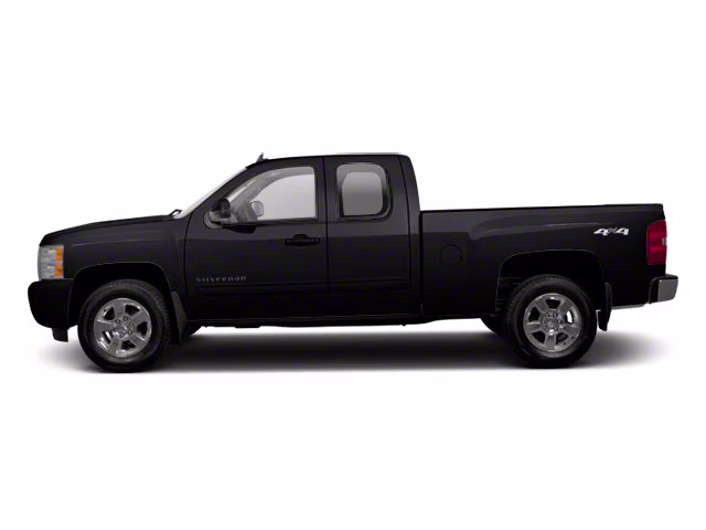 2013 Black Chevrolet Silverado LT RWD Truck