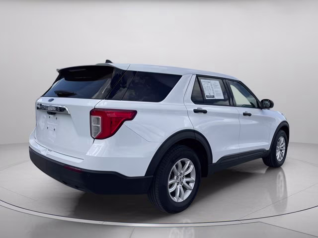 2021 Oxford White Ford Explorer Base RWD SUV
