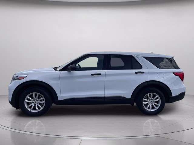 2021 Oxford White Ford Explorer Base RWD SUV
