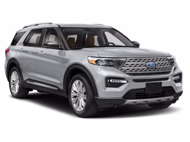 2021 Oxford White Ford Explorer Base RWD SUV