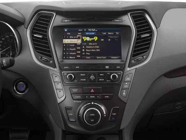 2017 Monaco White Hyundai Santa Fe SE Ultimate FWD SUV