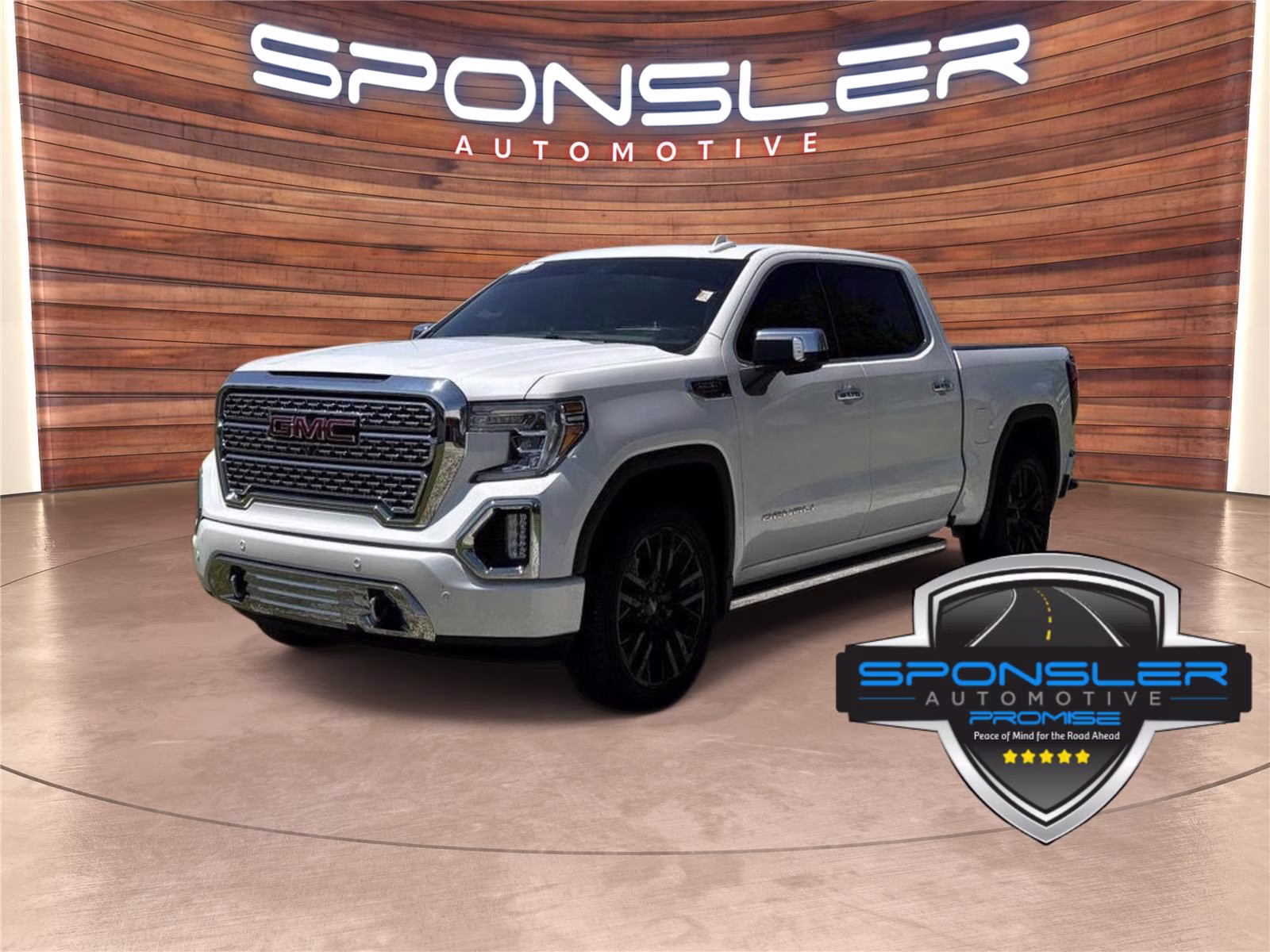 2020 White Frost Tricoat GMC Sierra 1500 Denali 4X4 Truck