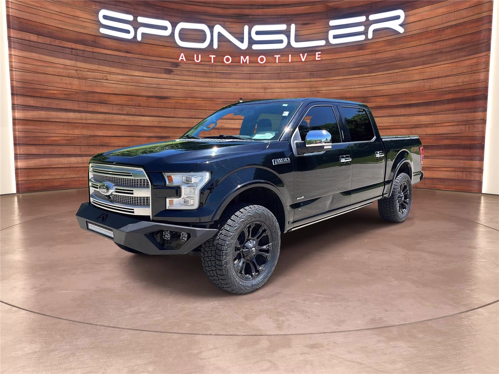 2017 Shadow Black Ford F-150 Platinum 4X4 Truck