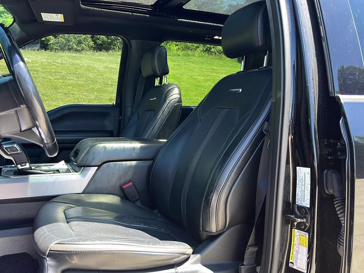 2017 Shadow Black Ford F-150 Platinum 4X4 Truck