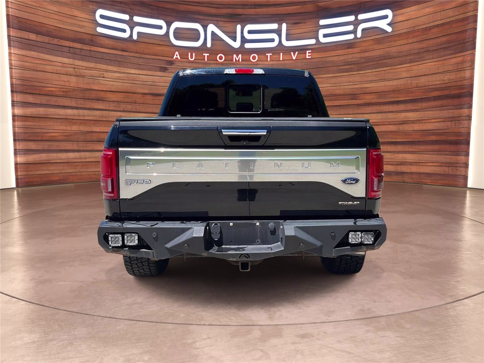 2017 Shadow Black Ford F-150 Platinum 4X4 Truck