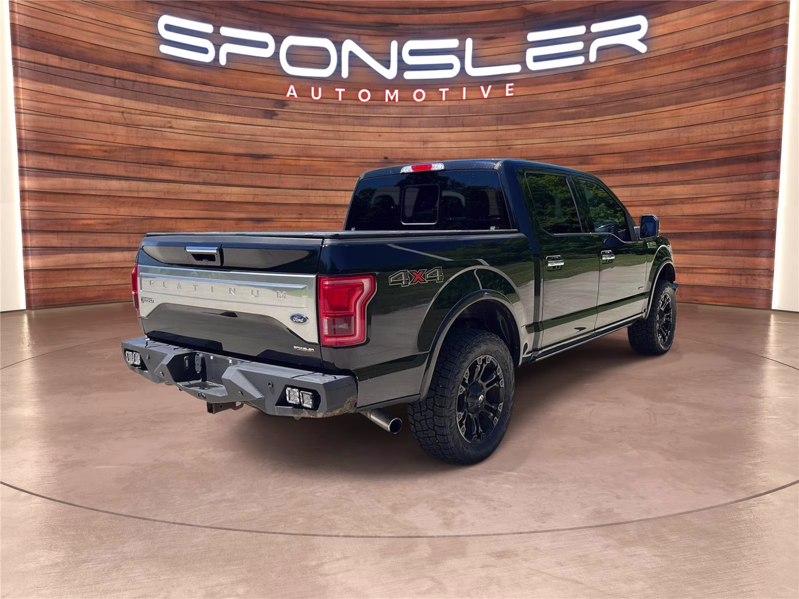 2017 Shadow Black Ford F-150 Platinum 4X4 Truck