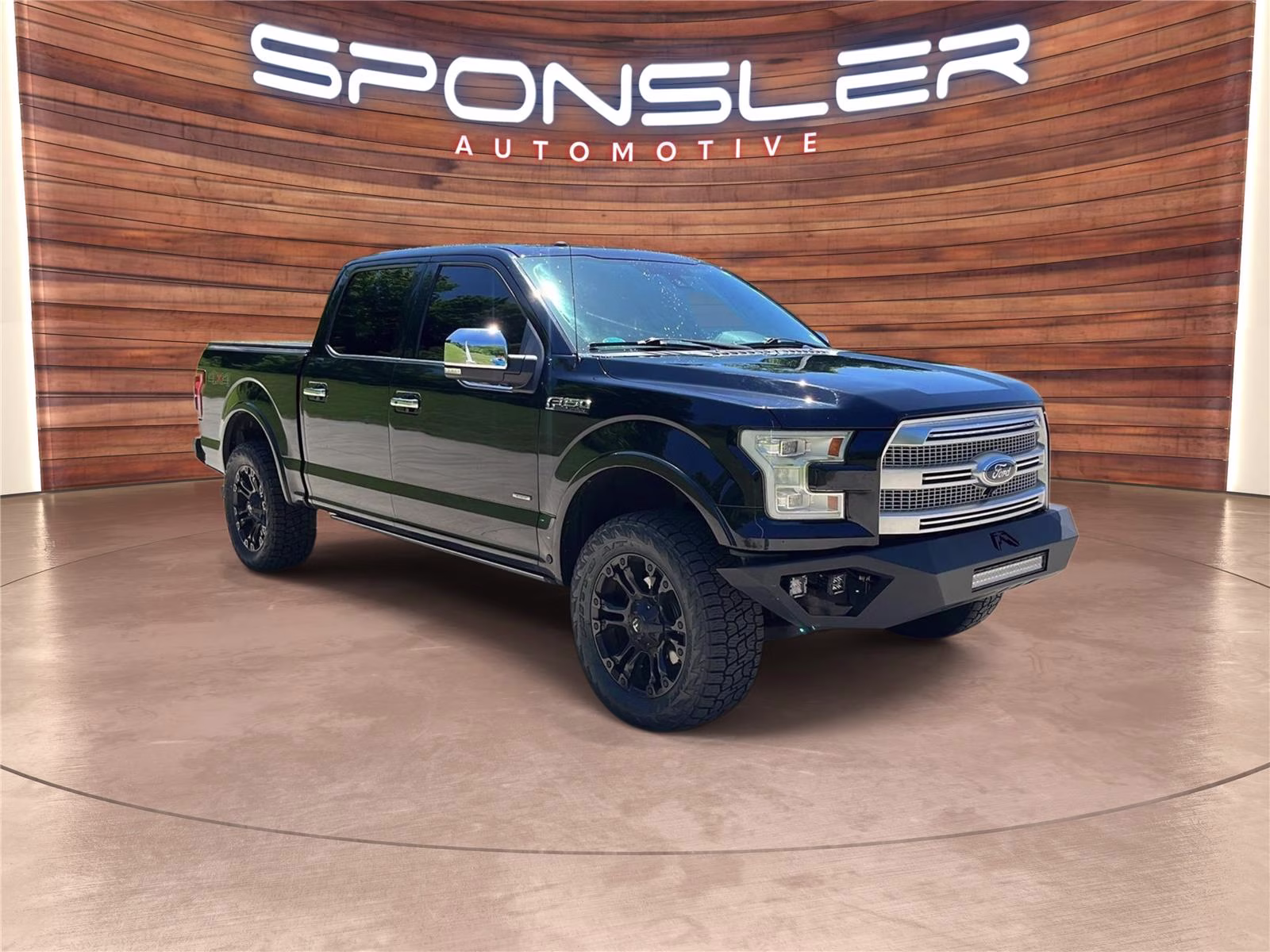 2017 Shadow Black Ford F-150 Platinum 4X4 Truck