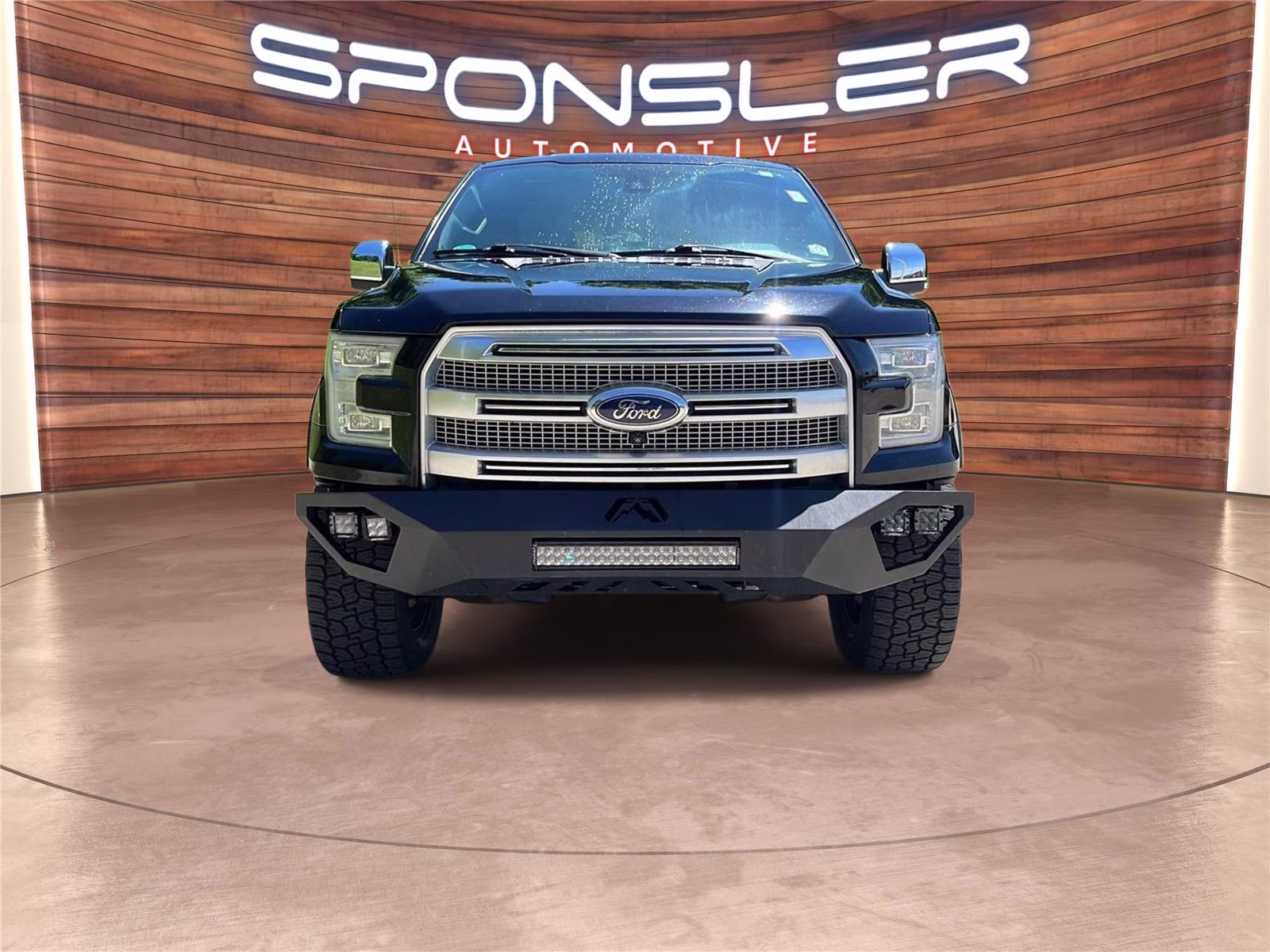 2017 Shadow Black Ford F-150 Platinum 4X4 Truck