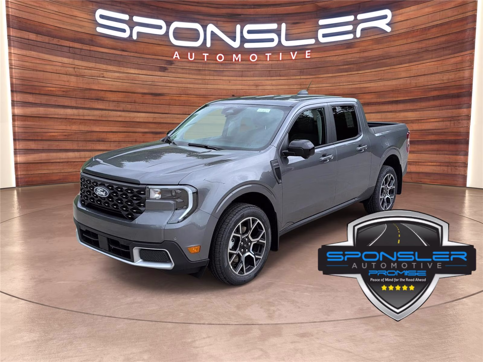 2026 Carbonized Gray Metallic Ford Maverick LARIAT AWD Truck