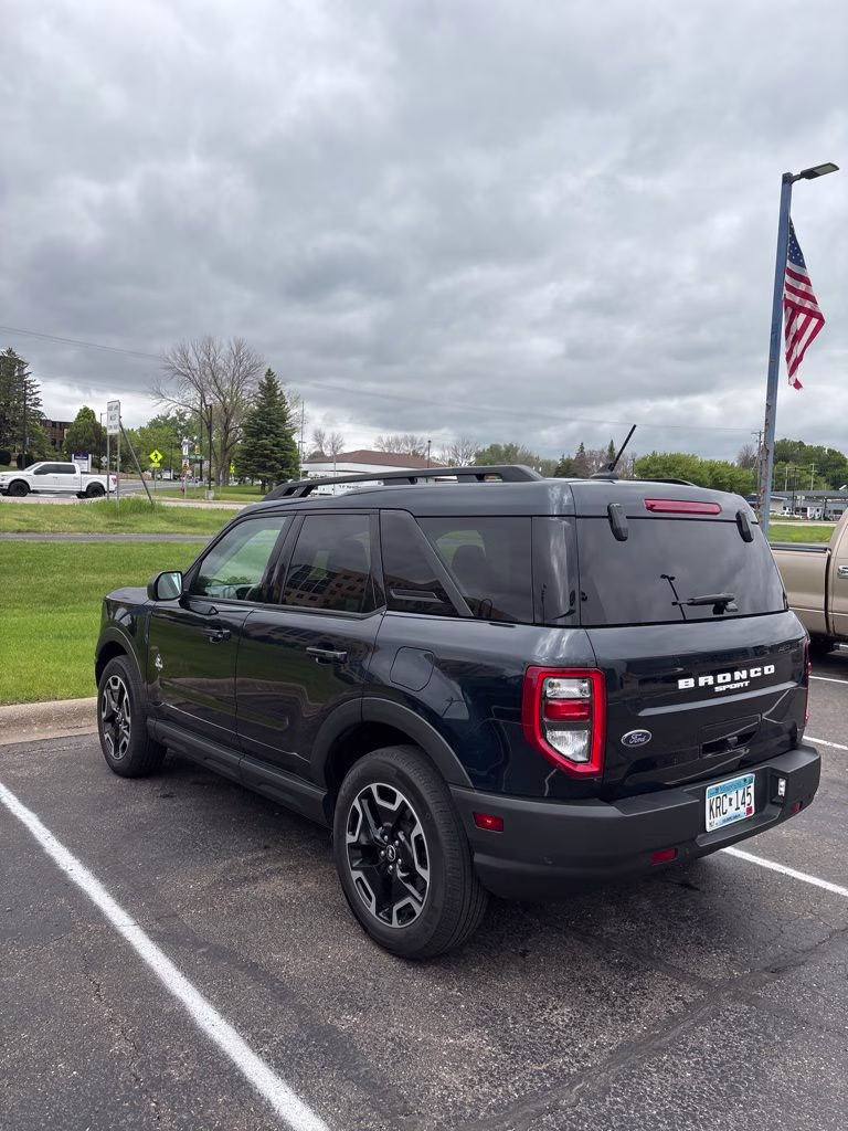2023 Alto Blue Metallic Tinted Clearcoat Ford Bronco Sport Outer Banks w/Tech Pkg / Moon Roof & Co-Pilot 360 4X4 SUV