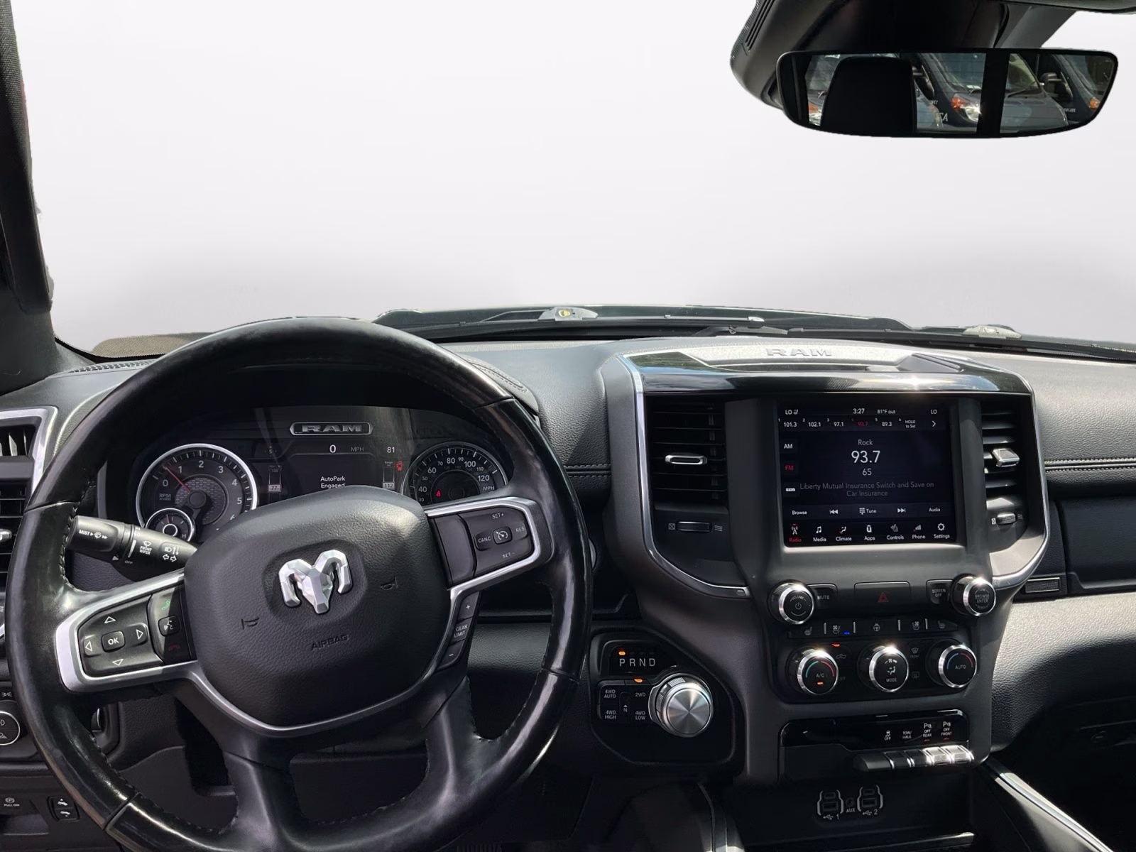 2021 Patriot Blue Pearlcoat Ram 1500 Laramie 4X4 Truck