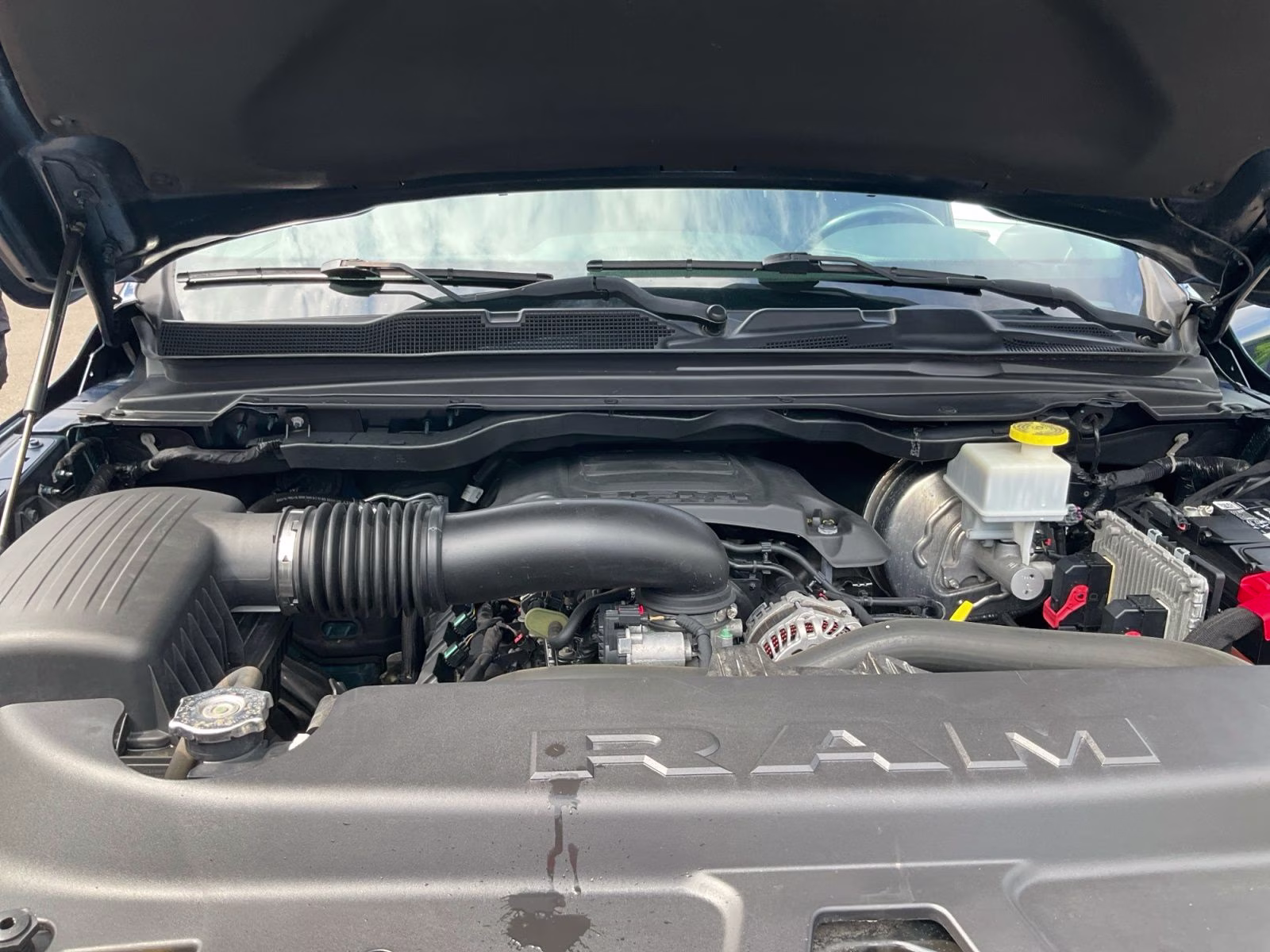 2021 Patriot Blue Pearlcoat Ram 1500 Laramie 4X4 Truck