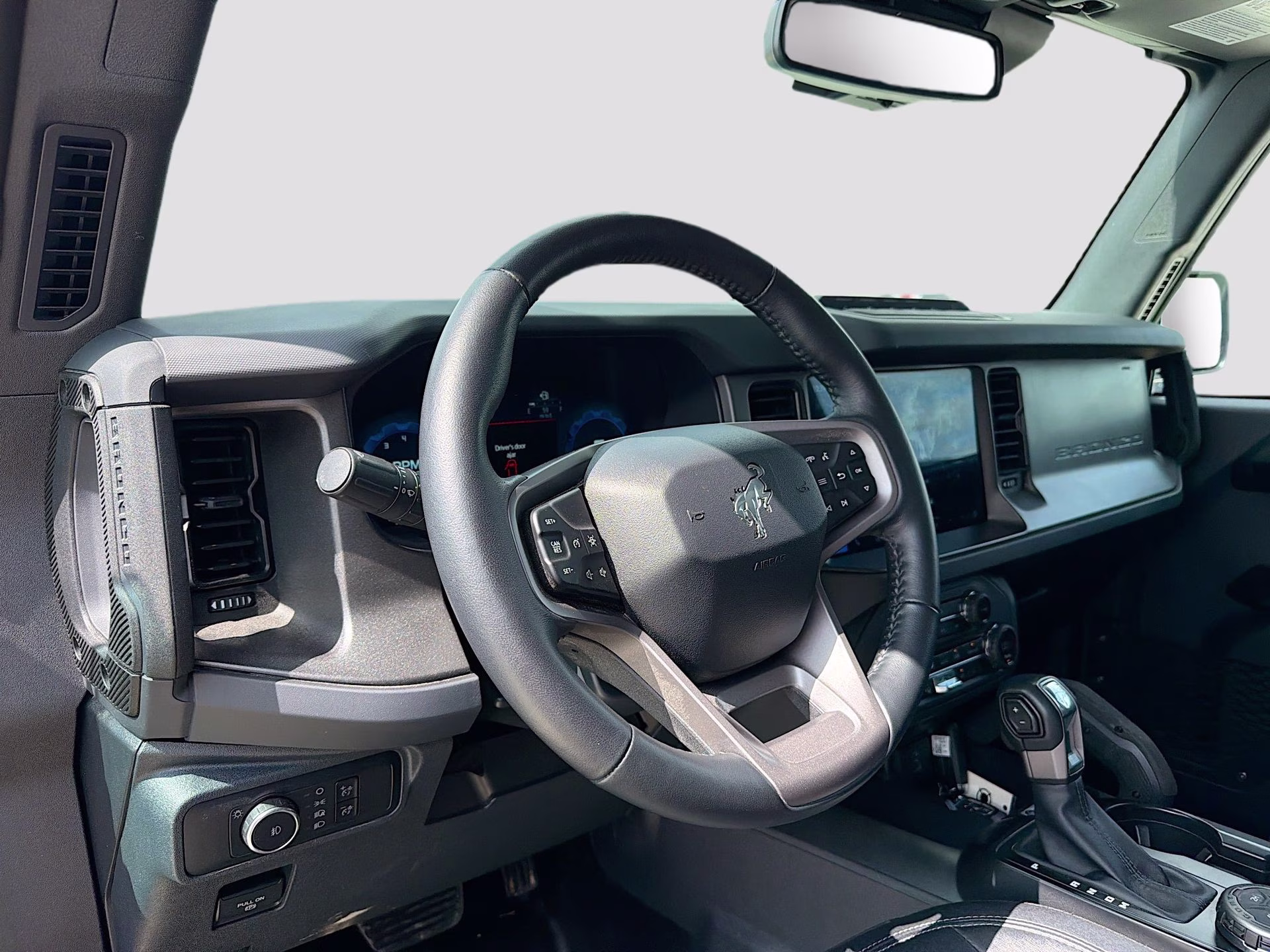 2025 Azure Gray Metallic Tri-Coat Ford Bronco Badlands 4X4 SUV