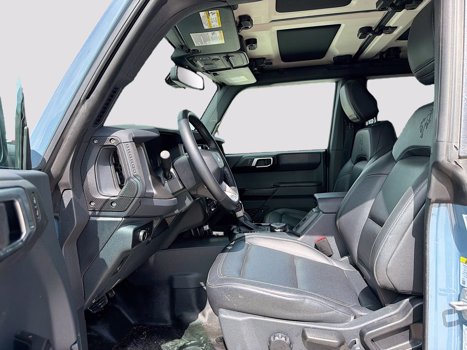 2025 Azure Gray Metallic Tri-Coat Ford Bronco Badlands 4X4 SUV