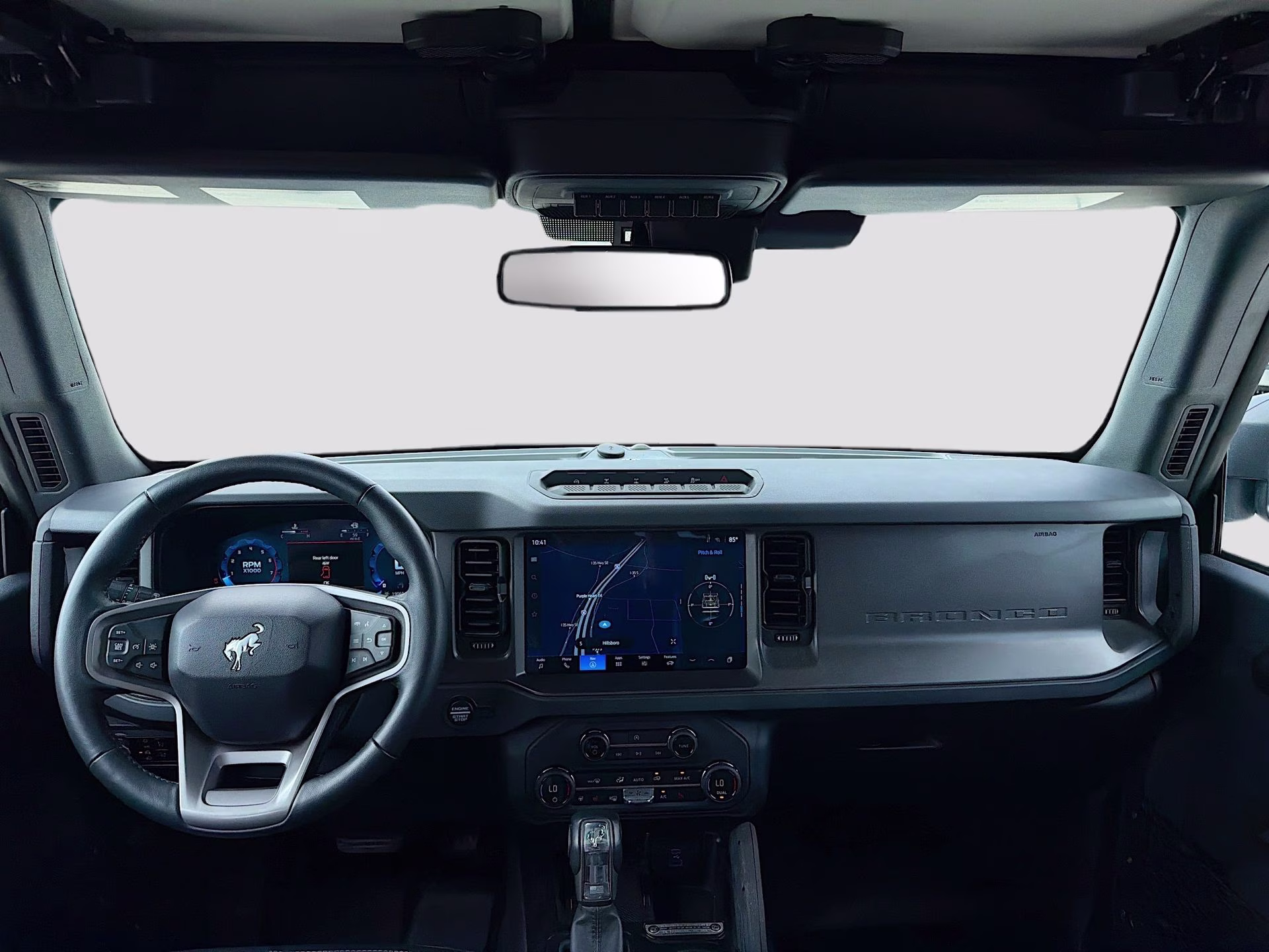 2025 Azure Gray Metallic Tri-Coat Ford Bronco Badlands 4X4 SUV