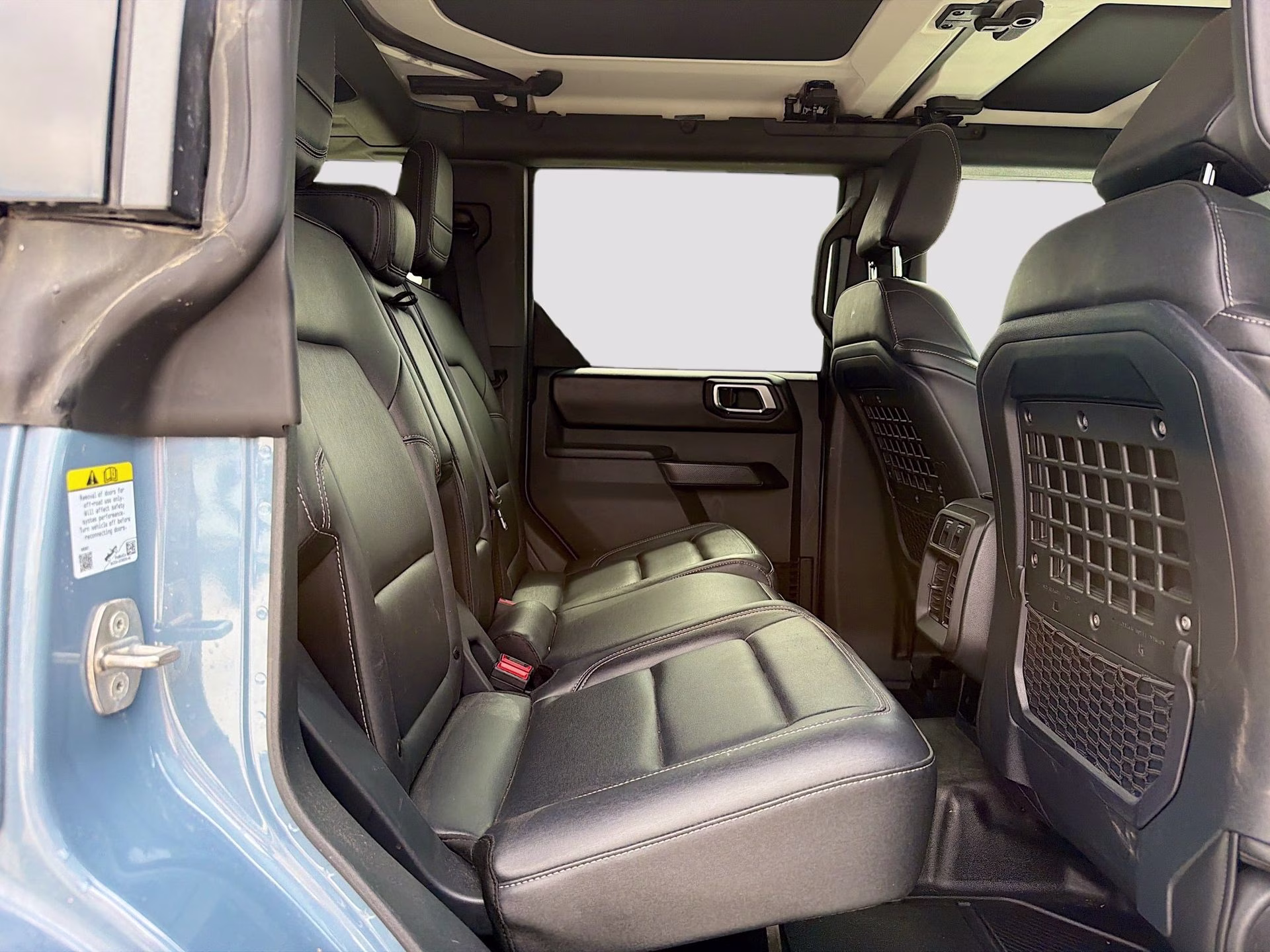 2025 Azure Gray Metallic Tri-Coat Ford Bronco Badlands 4X4 SUV
