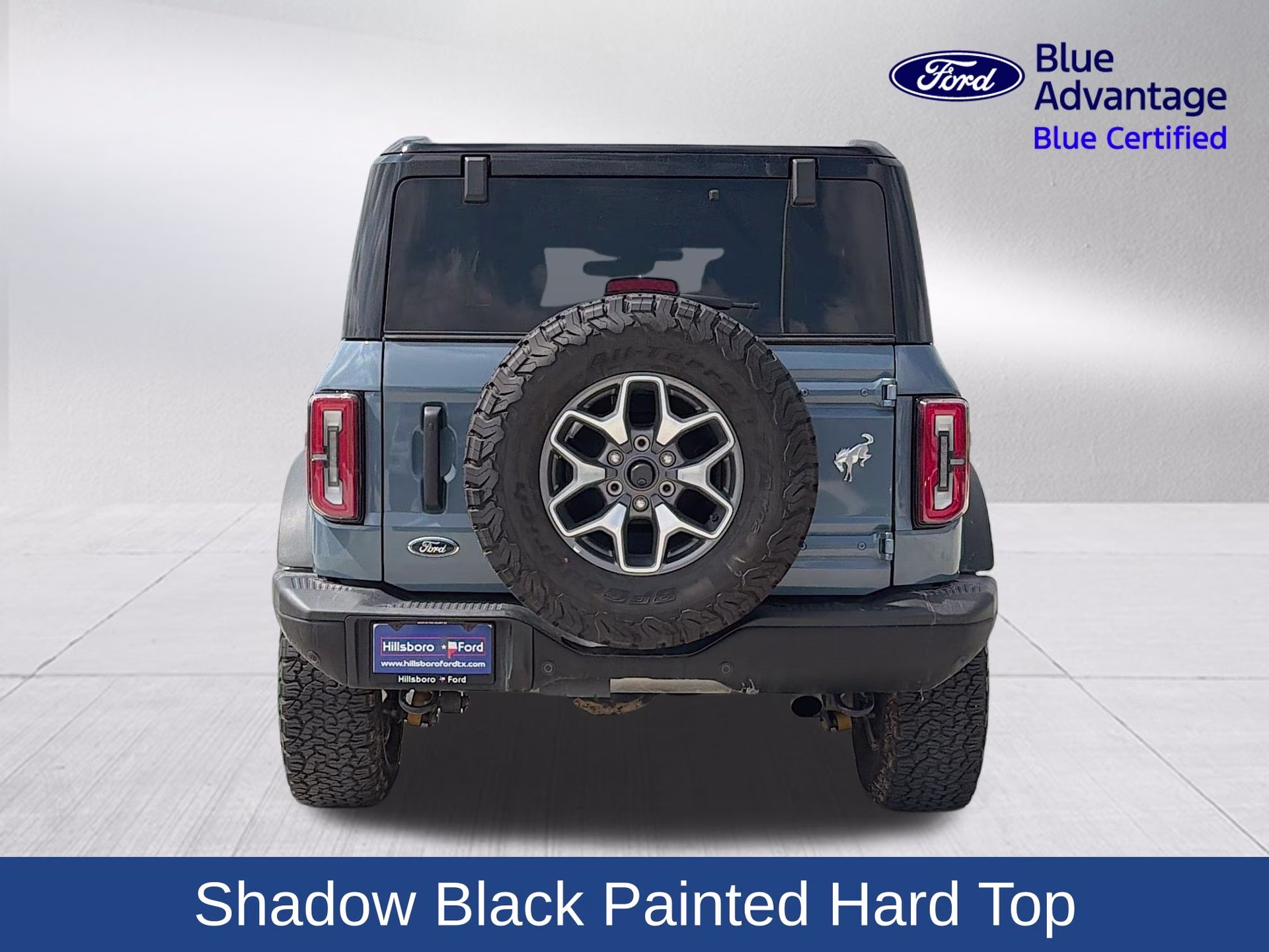 2025 Azure Gray Metallic Tri-Coat Ford Bronco Badlands 4X4 SUV