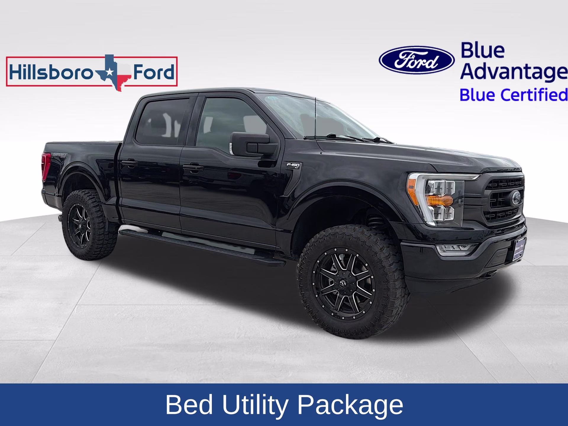 2023 Agate Black Metallic Ford F-150 XLT 4X4 Truck