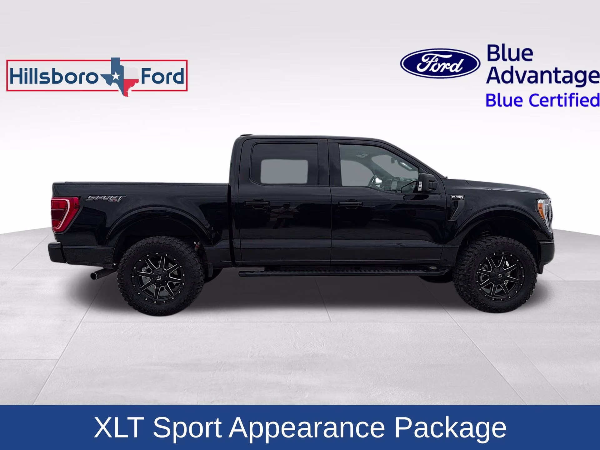 2023 Agate Black Metallic Ford F-150 XLT 4X4 Truck