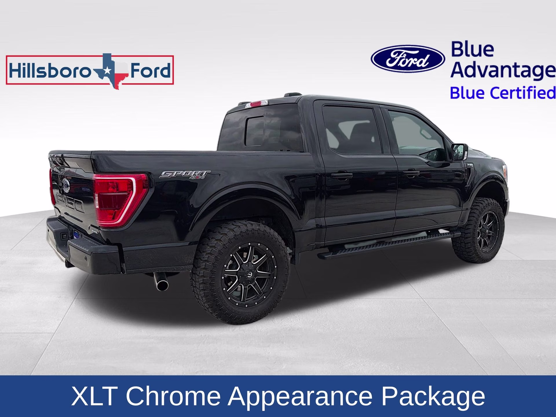 2023 Agate Black Metallic Ford F-150 XLT 4X4 Truck