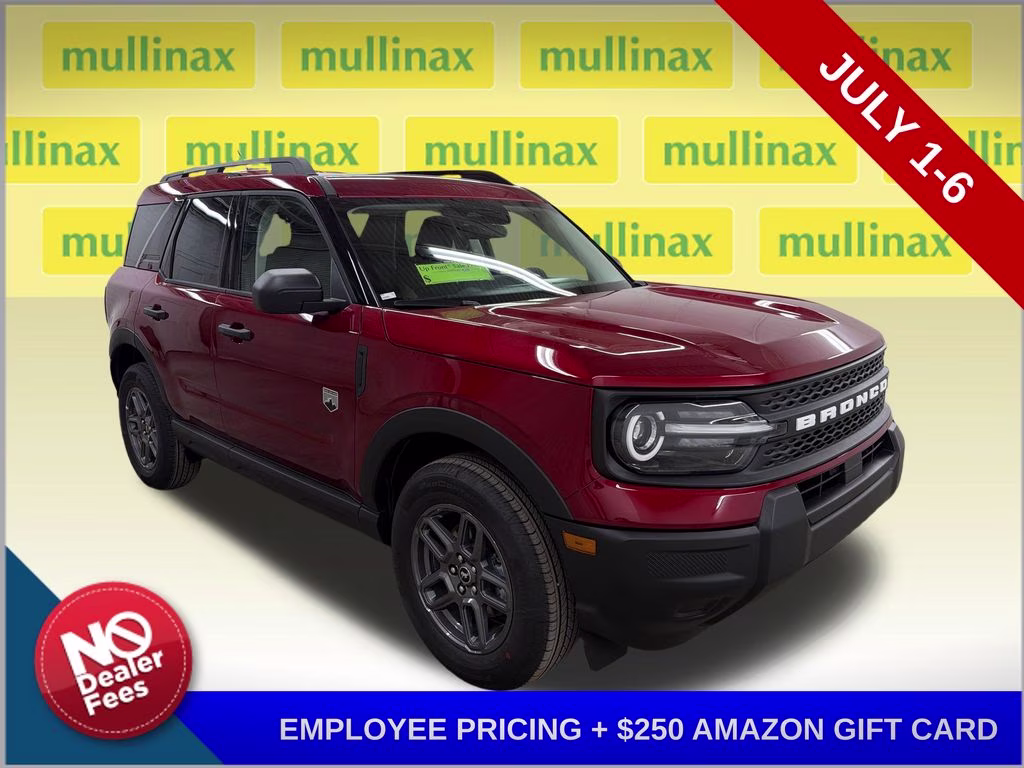 2026 RUBY RED TC Ford Bronco Sport Big Bend 4X4 SUV