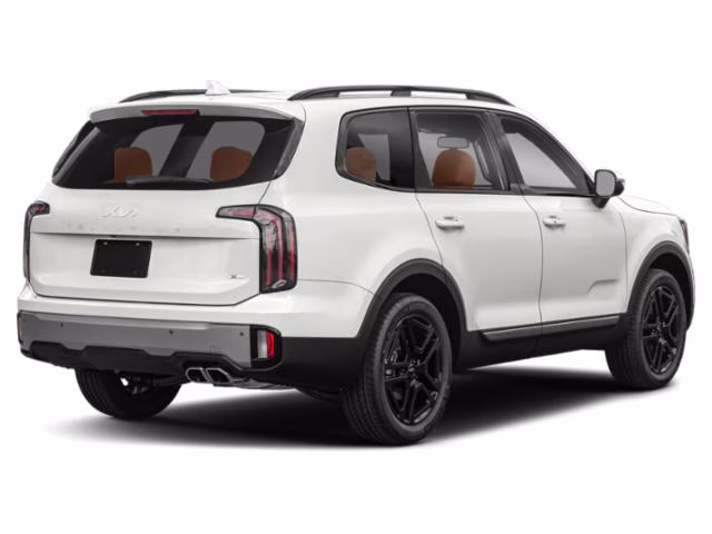 2023 Glacial White Pearl Kia Telluride EX X-Line AWD SUV