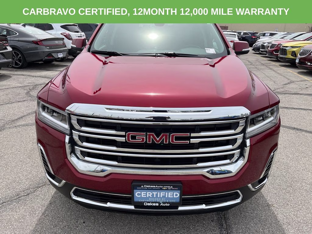 2023 Volcanic Red Tintcoat GMC Acadia SLT FWD SUV