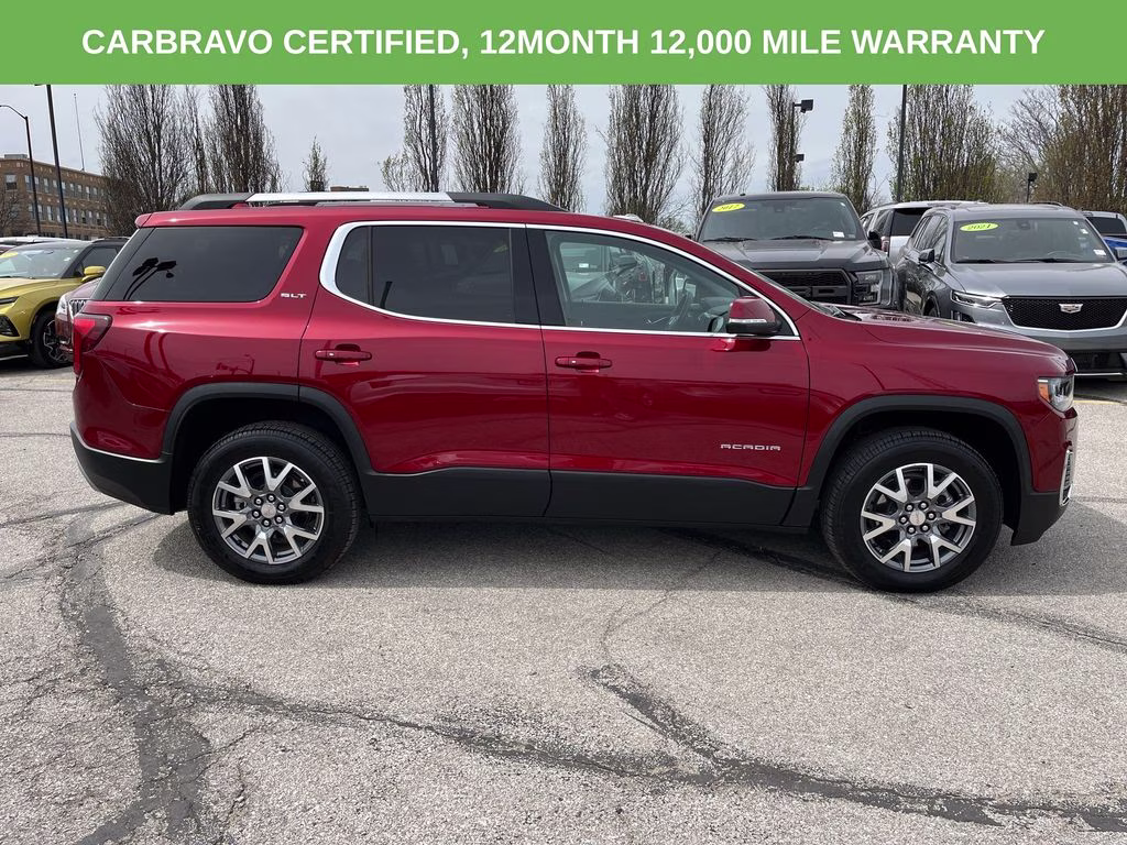 2023 Volcanic Red Tintcoat GMC Acadia SLT FWD SUV