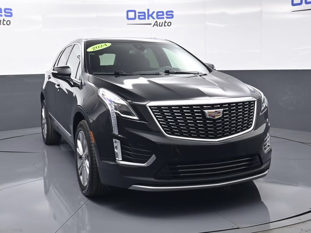 2024 Stellar Black Metallic Cadillac XT5 Premium Luxury AWD SUV