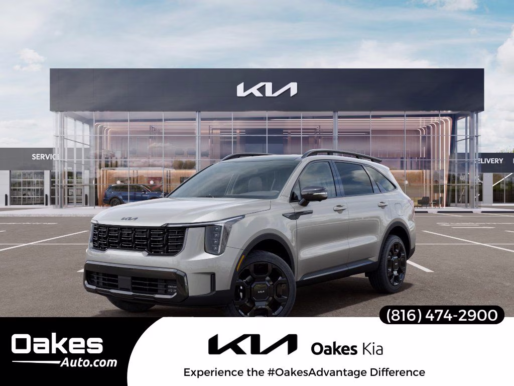 2026 Ivory Silver Kia Sorento X-Line SX AWD SUV