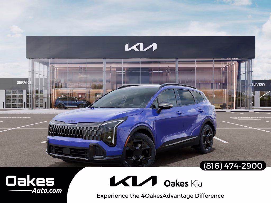 2026 Nebular Blue Kia Sportage X-Line AWD SUV