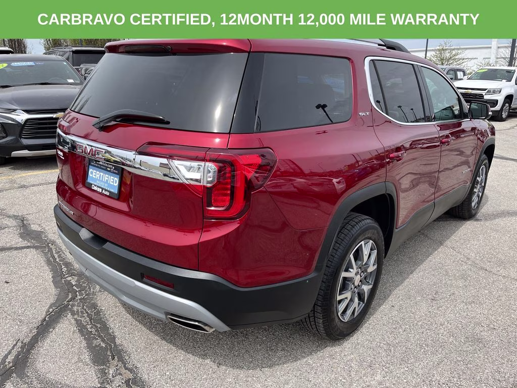 2023 Volcanic Red Tintcoat GMC Acadia SLT FWD SUV