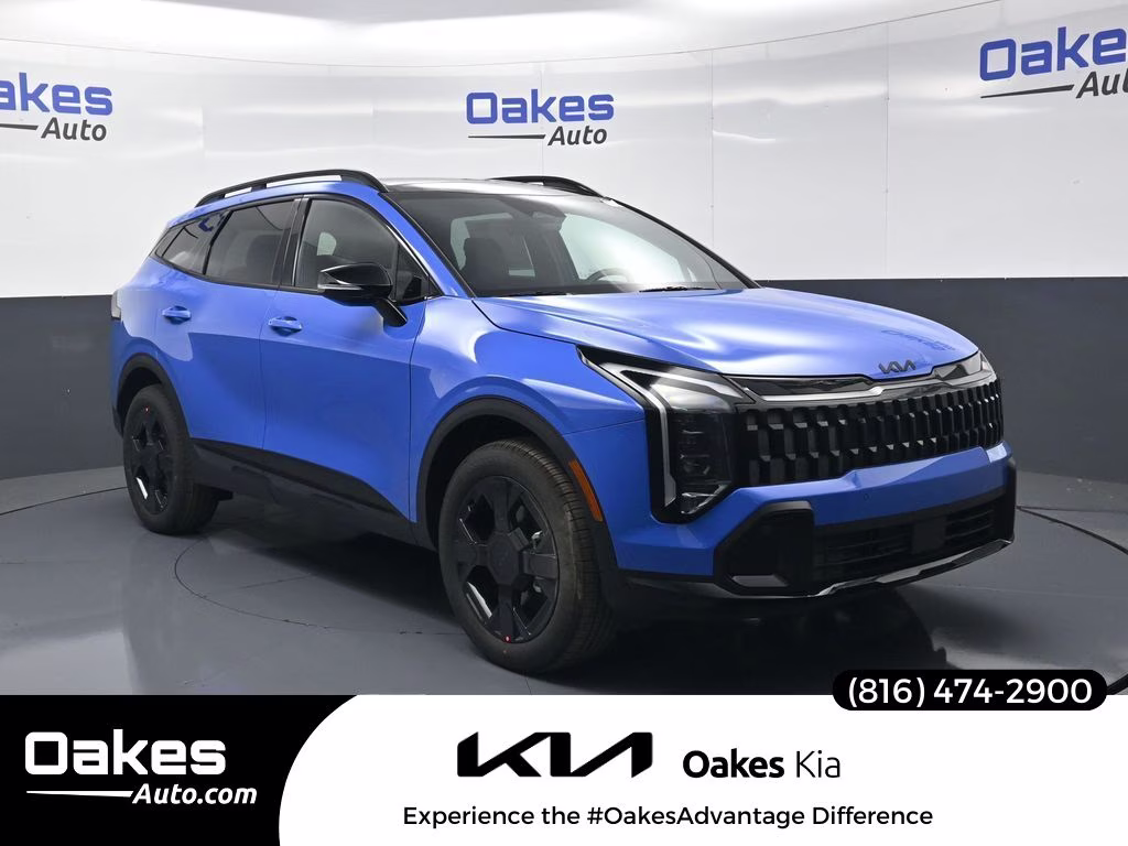 2026 Nebular Blue Kia Sportage X-Line AWD SUV