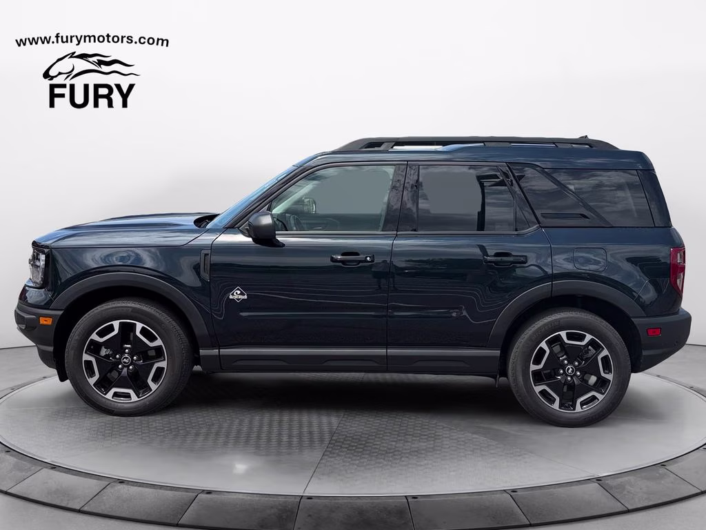 2023 Alto Blue Metallic Tinted Clearcoat Ford Bronco Sport Outer Banks w/Tech Pkg / Moon Roof & Co-Pilot 360 4X4 SUV